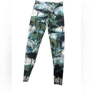 Onzie Multicolor Tree Print Leggings